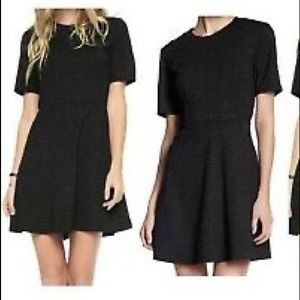 Juicy Couture pitch black sparkle Ponte dress XL